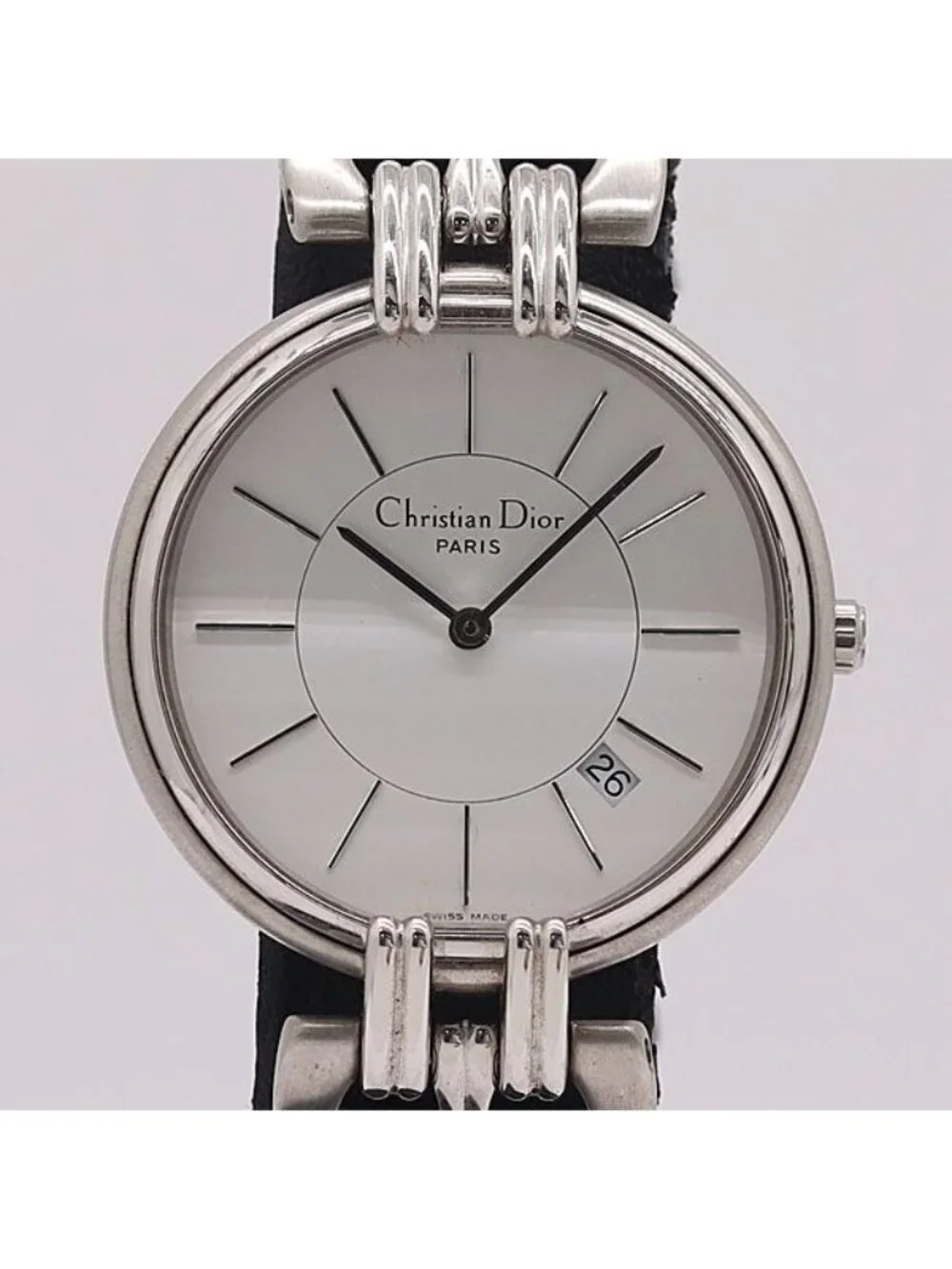 Dior Quartz White Dial Date Watch